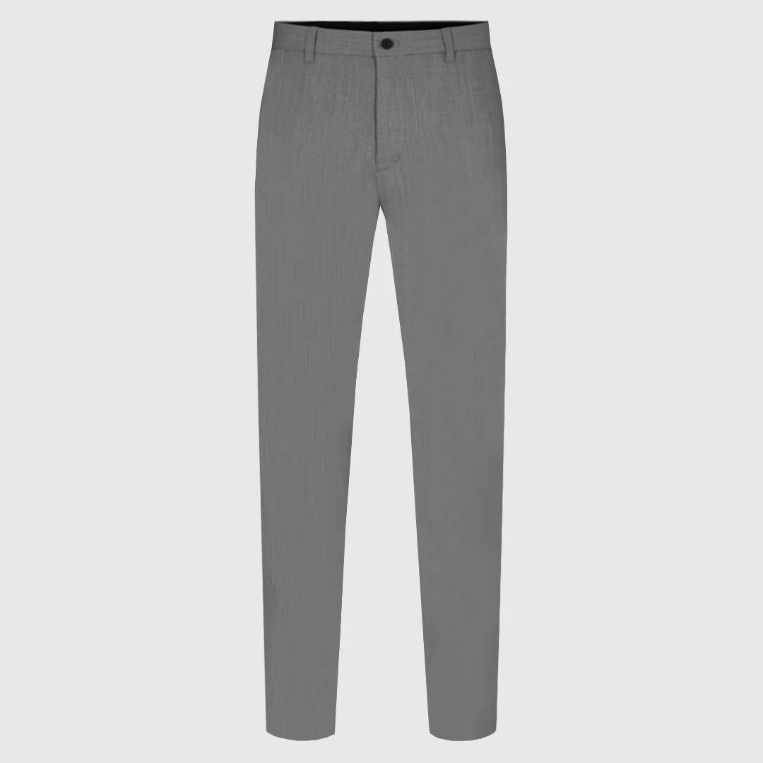 mens wool light grey dress pant