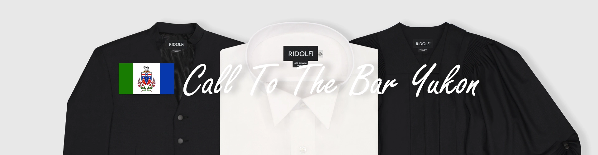 Call to the Bar Yukon, Call to the Bar robe, Call to the Bar waistcoat, Call to the Bar court shirt, Call to the Bar tabs